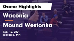 Waconia  vs Mound Westonka  Game Highlights - Feb. 12, 2021