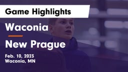 Waconia  vs New Prague  Game Highlights - Feb. 10, 2023