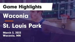 Waconia  vs St. Louis Park  Game Highlights - March 3, 2023