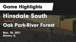 Hinsdale South  vs Oak Park-River Forest  Game Highlights - Nov. 20, 2021