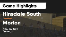 Hinsdale South  vs Morton  Game Highlights - Nov. 30, 2021