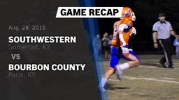 Recap: Southwestern  vs. Bourbon County  2015