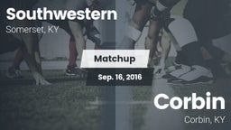 Matchup: Southwestern High vs. Corbin  2016