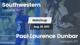 Matchup: Southwestern High vs. Paul Laurence Dunbar 2017