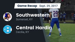 Recap: Southwestern  vs. Central Hardin  2017