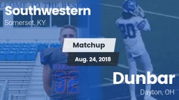 Matchup: Southwestern High vs. Dunbar  2018