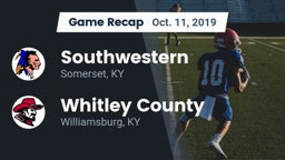 Recap: Southwestern  vs. Whitley County  2019