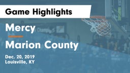 Mercy  vs Marion County  Game Highlights - Dec. 20, 2019