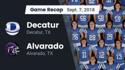 Recap: Decatur  vs. Alvarado  2018