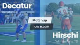 Matchup: Decatur  vs. Hirschi  2019