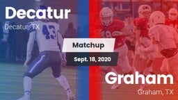 Matchup: Decatur  vs. Graham  2020