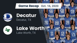 Recap: Decatur  vs. Lake Worth  2020