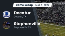 Recap: Decatur  vs. Stephenville  2022