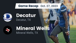Recap: Decatur  vs. Mineral Wells  2023