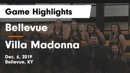 Bellevue  vs Villa Madonna  Game Highlights - Dec. 6, 2019