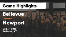 Bellevue  vs Newport  Game Highlights - Dec. 7, 2019