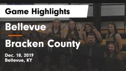 Bellevue  vs Bracken County Game Highlights - Dec. 18, 2019