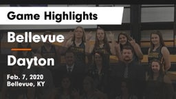 Bellevue  vs Dayton  Game Highlights - Feb. 7, 2020