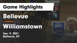 Bellevue  vs Williamstown  Game Highlights - Jan. 9, 2021