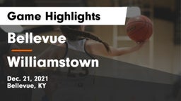 Bellevue  vs Williamstown  Game Highlights - Dec. 21, 2021