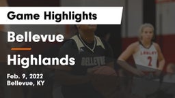 Bellevue  vs Highlands  Game Highlights - Feb. 9, 2022