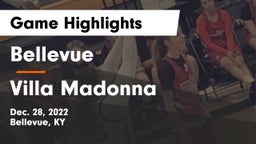 Bellevue  vs Villa Madonna  Game Highlights - Dec. 28, 2022