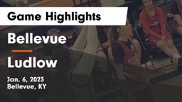 Bellevue  vs Ludlow  Game Highlights - Jan. 6, 2023