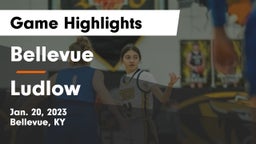 Bellevue  vs Ludlow  Game Highlights - Jan. 20, 2023