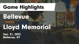 Bellevue  vs Lloyd Memorial  Game Highlights - Jan. 21, 2023