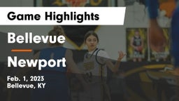 Bellevue  vs Newport  Game Highlights - Feb. 1, 2023
