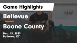 Bellevue  vs Boone County  Game Highlights - Dec. 19, 2023