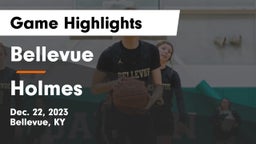 Bellevue  vs Holmes  Game Highlights - Dec. 22, 2023