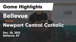 Bellevue  vs Newport Central Catholic  Game Highlights - Dec. 30, 2023