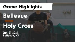 Bellevue  vs Holy Cross  Game Highlights - Jan. 3, 2024