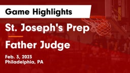 St. Joseph's Prep  vs Father Judge  Game Highlights - Feb. 3, 2023