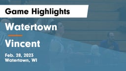 Watertown  vs Vincent  Game Highlights - Feb. 28, 2023