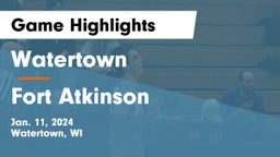 Watertown  vs Fort Atkinson  Game Highlights - Jan. 11, 2024