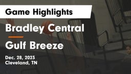 Bradley Central  vs Gulf Breeze  Game Highlights - Dec. 28, 2023