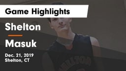 Shelton  vs Masuk  Game Highlights - Dec. 21, 2019