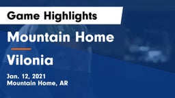 Mountain Home  vs Vilonia  Game Highlights - Jan. 12, 2021
