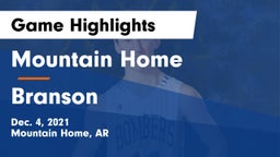 Mountain Home  vs Branson  Game Highlights - Dec. 4, 2021