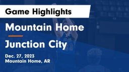 Mountain Home  vs Junction City  Game Highlights - Dec. 27, 2023