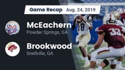 Recap: McEachern  vs. Brookwood  2019