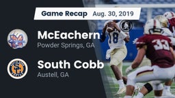 Recap: McEachern  vs. South Cobb  2019