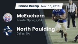 Recap: McEachern  vs. North Paulding  2019