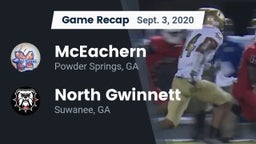 Recap: McEachern  vs. North Gwinnett  2020