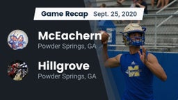 Recap: McEachern  vs. Hillgrove  2020