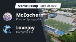 Recap: McEachern  vs. Lovejoy  2021