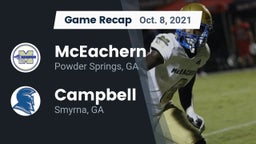 Recap: McEachern  vs. Campbell  2021
