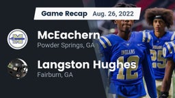 Recap: McEachern  vs. Langston Hughes  2022